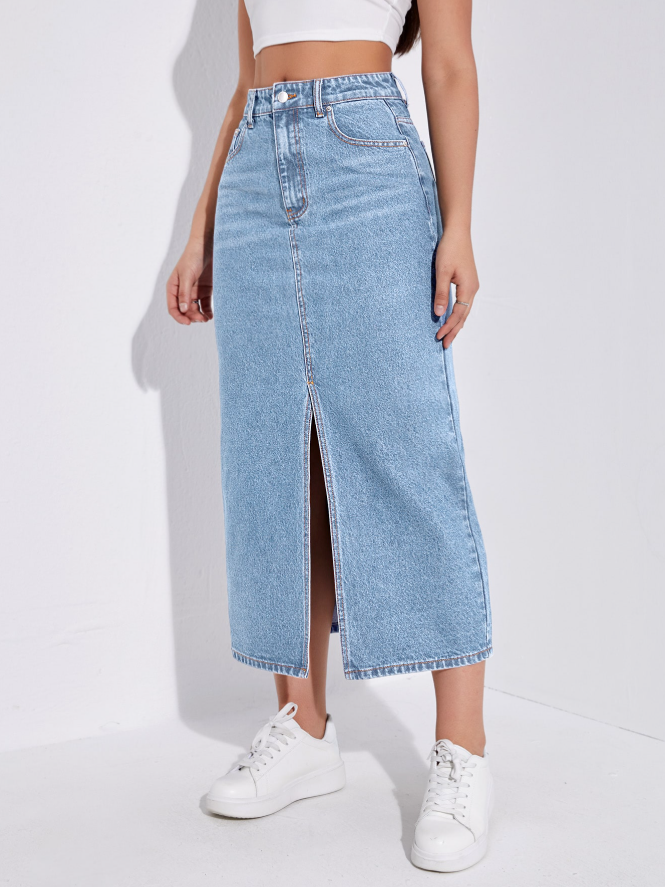 Denim Women's Skirt
