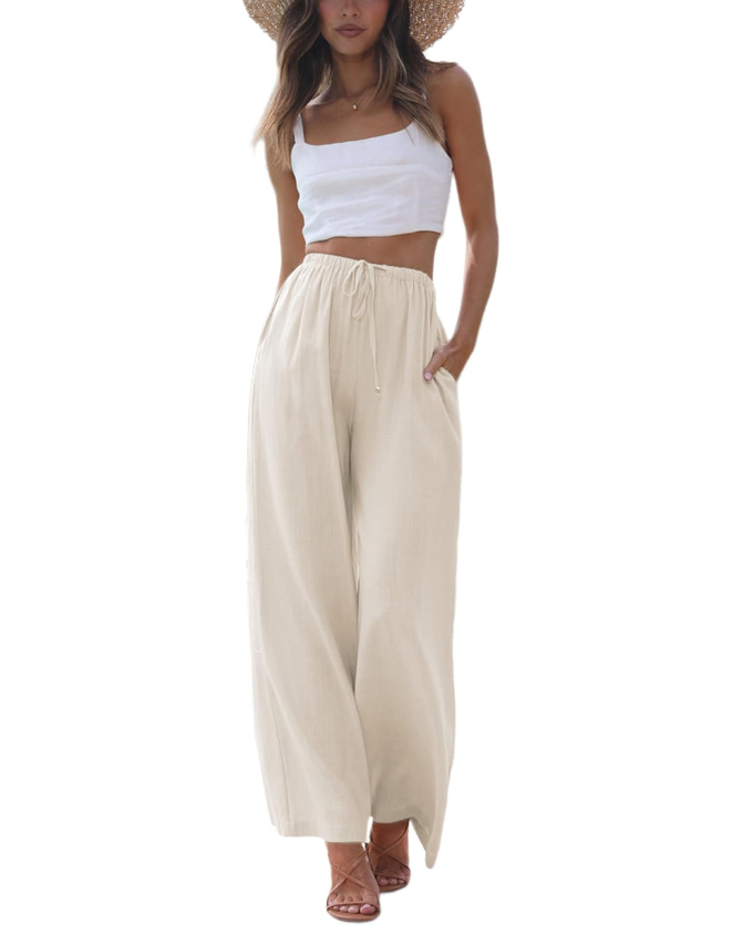 Apricose Summer Linen Pants