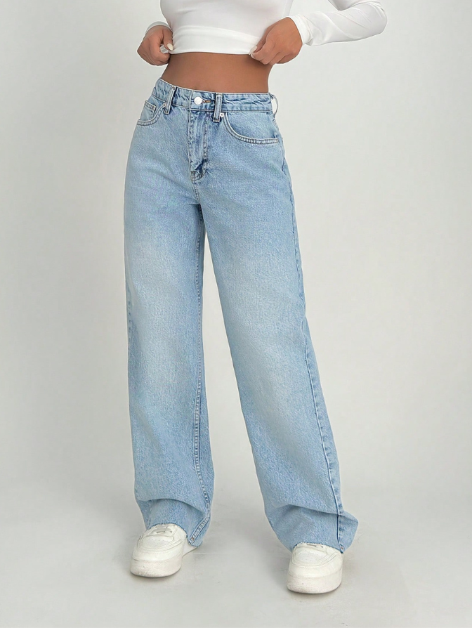 Straight-Leg Jeans