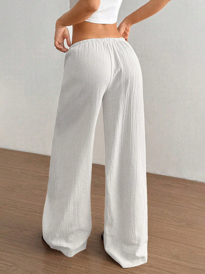 White Linen Pants